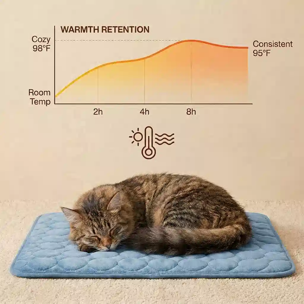 Thermal performance of cooling mat